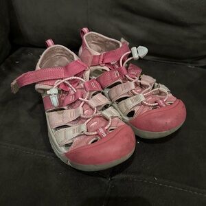 Keen Kids Sandals in Pink and Gray